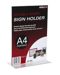 Sign Holder, A4 Portrait