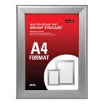 Wide Snap Frame, Silver, A4 Portrait / Landscape