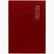 Collins 2026 A51 Diary - Red