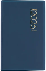 Collins 2026 A71P  Pocket Diary Day Per Page PVC - Blue