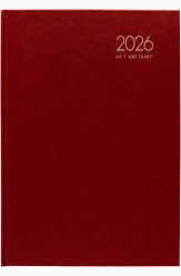 Collins Windsor 2026 A51 Day To Page - Red