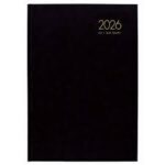 Collins Windsor 2026 A51 Diary - Black