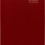 Collins Windsor 2026 A53 Diary Week to View - Red