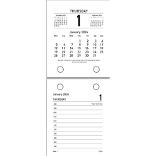 Collins 2026 Desk Calendar Refill Top Opening