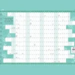 Collins 2026 Wall Planner A2 Double Sided