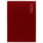 Collins 2026 A41 Diary Red